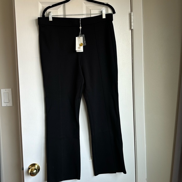 Tory Burch Black Ponte Flare Pant NWT - Picture 2 of 12